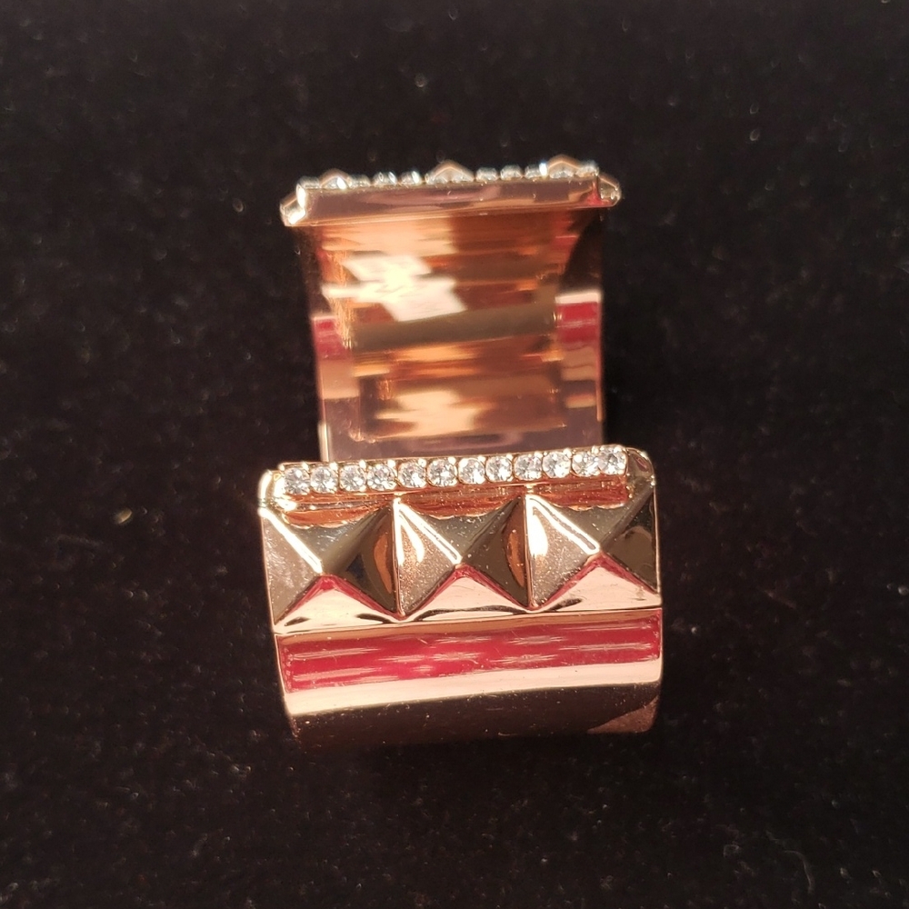 Lisa Freede Diamonique Cuff Bracelet  NWT flaw